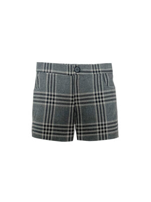 Pantalón corto niño gris