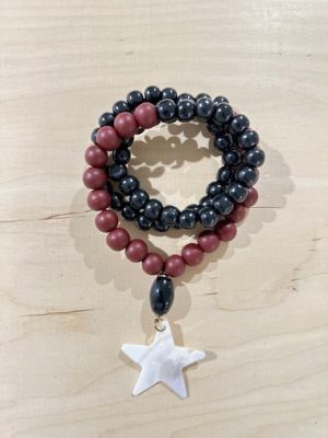 collar estrella nacar