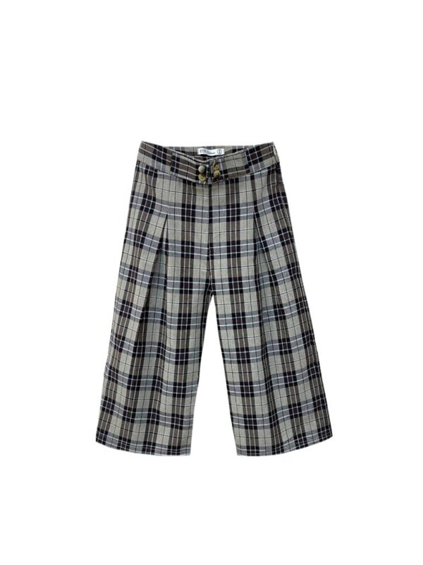 Pantalón Culotte Tartan